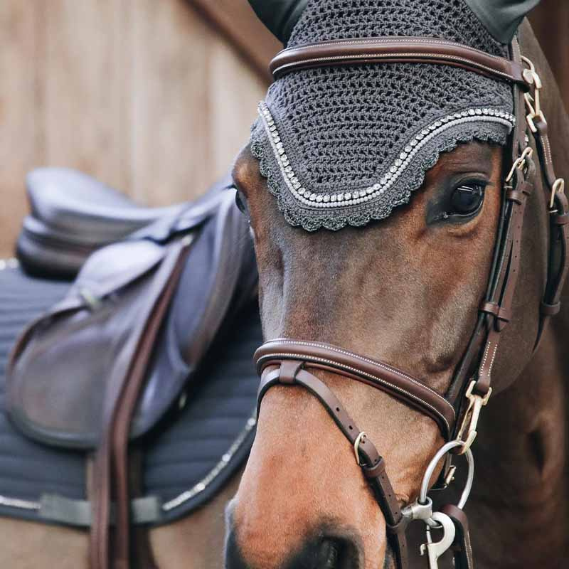 Ørehette Wellington Stone & Pearl Mørkegrå