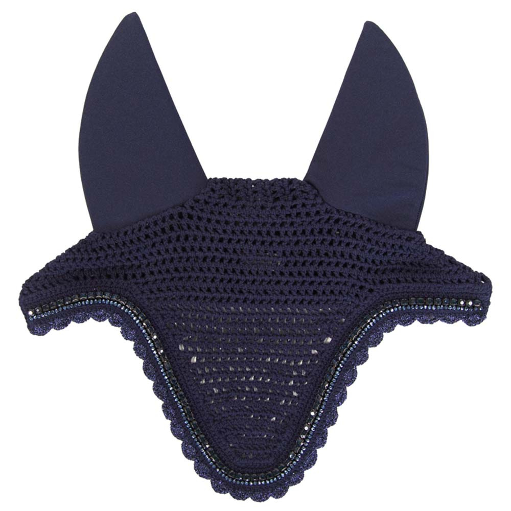 Ørehette Long Stone & Pearl Soundless Marineblå