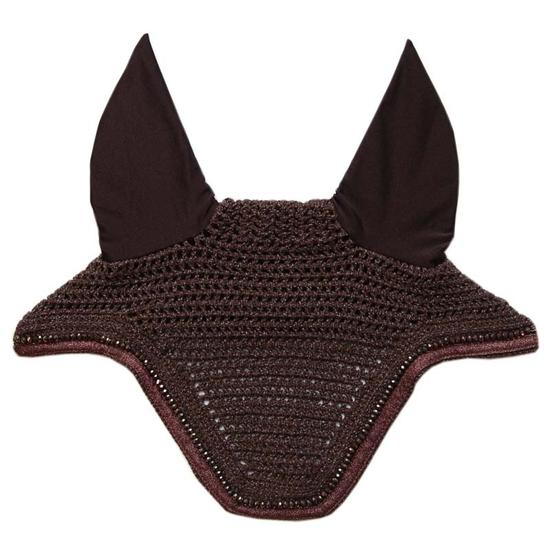 Ørehette Wellington Glitter Brun