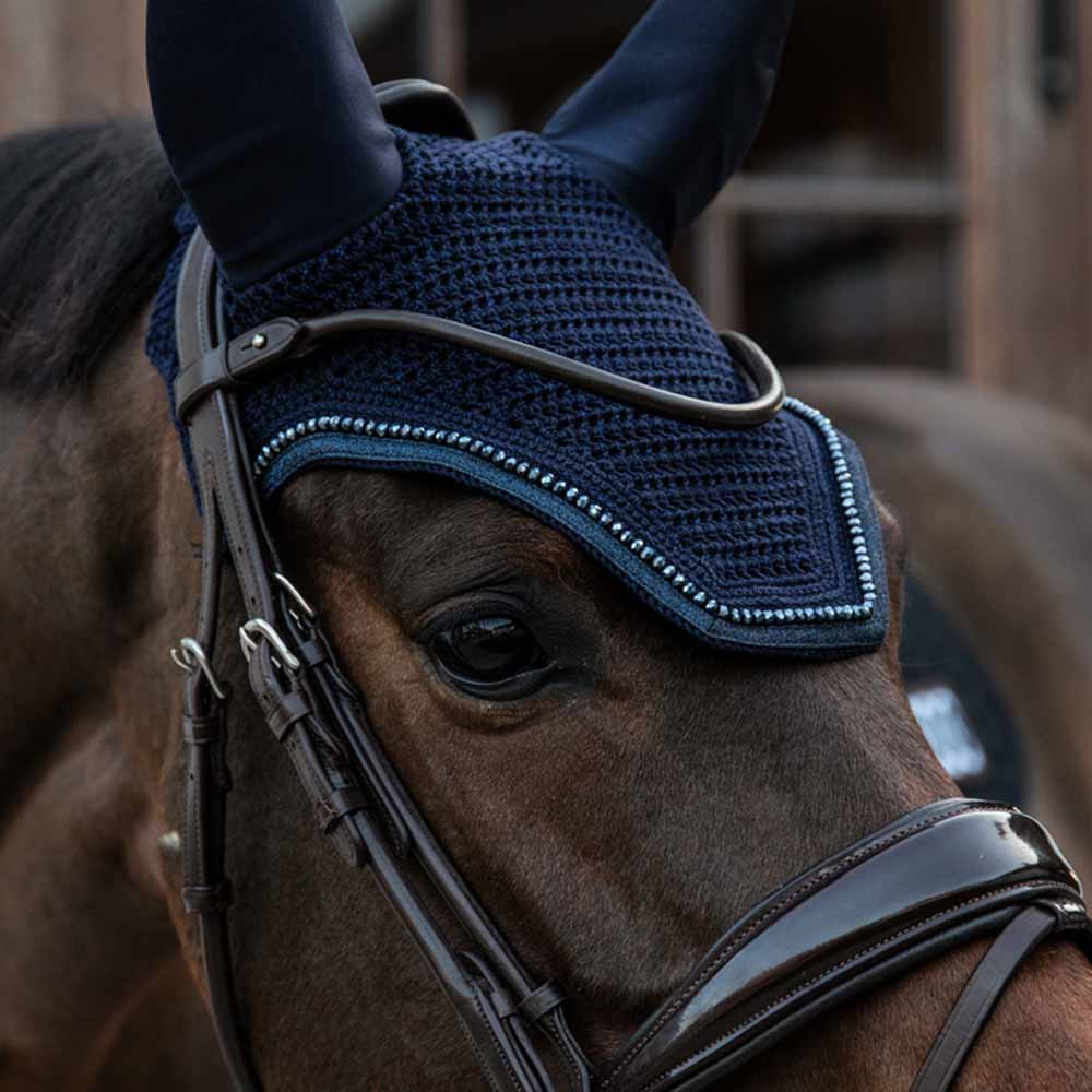 Ørehette Wellington Glitter Soundless Marineblå
