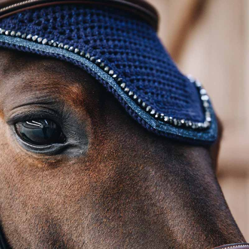 Ørehette Wellington Glitter Soundless Marineblå