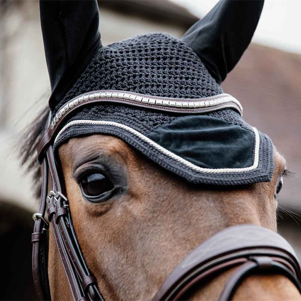 Ørehette Wellington Basic Velvet Svart