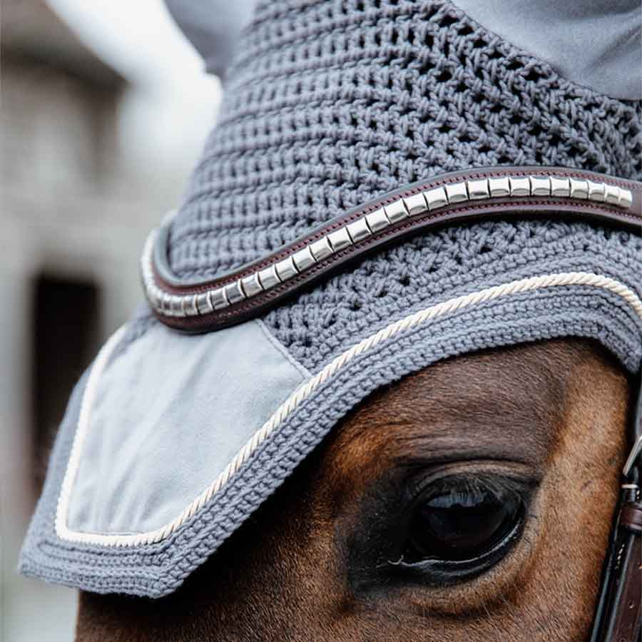 Ørehette Wellington Basic Velvet Grå