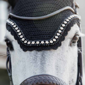 Ørehette Wellington Big Stone & Pearl Svart Ørehette Wellington Big Stone & Pearl Svart