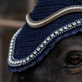 Ørehette Wellington Big Stone & Pearl Soundless Marineblå Ørehette Wellington Big Stone & Pearl Soundless Marineblå