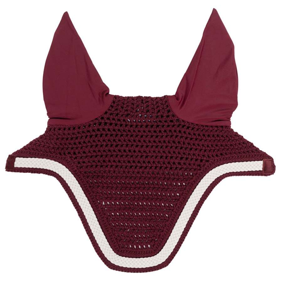 Ørehette Wellington Plaited Cord Vinrød