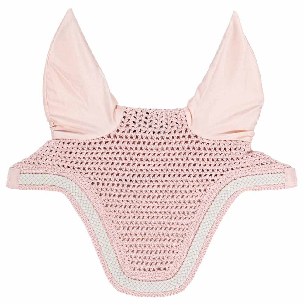 Ørehette Wellington Plaited Cord Blekrosa