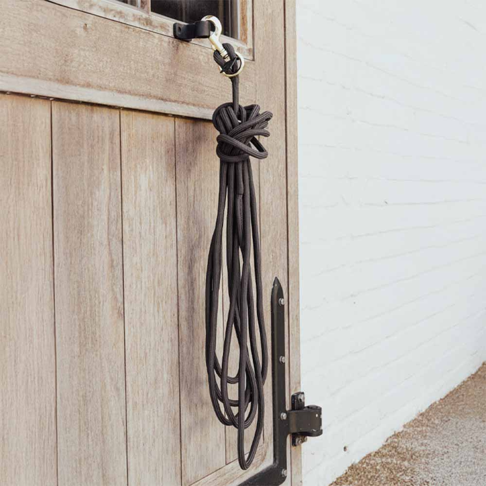 Longeringsline Basic Svart 8m