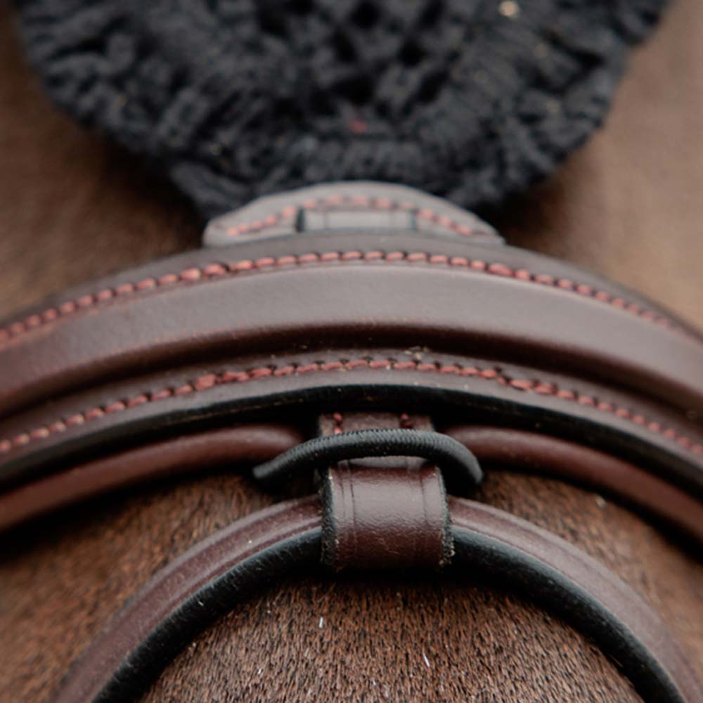 Lang ørehette Loop Svart