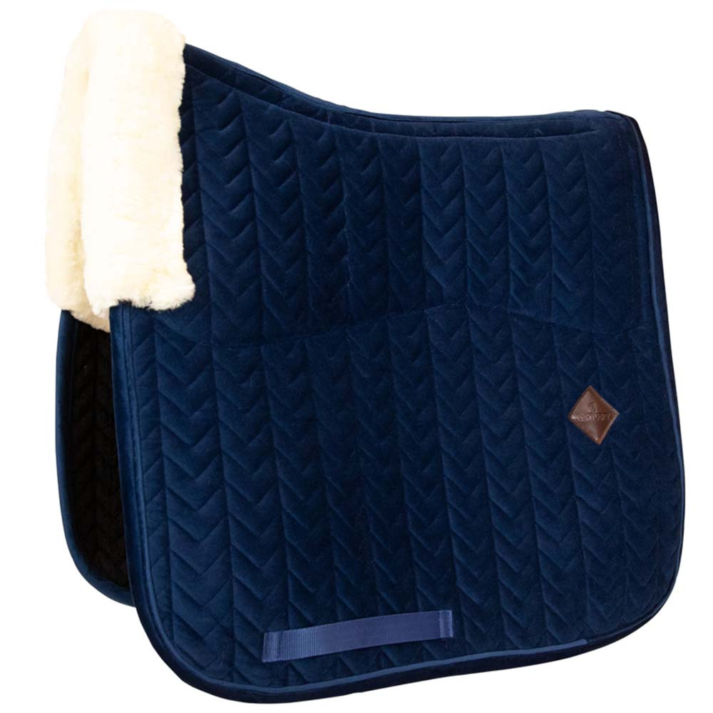 Dressursjabrak Skin Friendly Velvet Marineblå