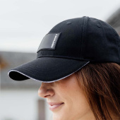 Caps Rubber Logo Svart Caps Rubber Logo Svart