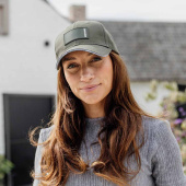 Caps Rubber Logo Mørkegrønn Caps Rubber Logo Mørkegrønn