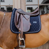 Dressursjabrak Onion Quilt Rubber Logo Marineblå Dressursjabrak Onion Quilt Rubber Logo Marineblå