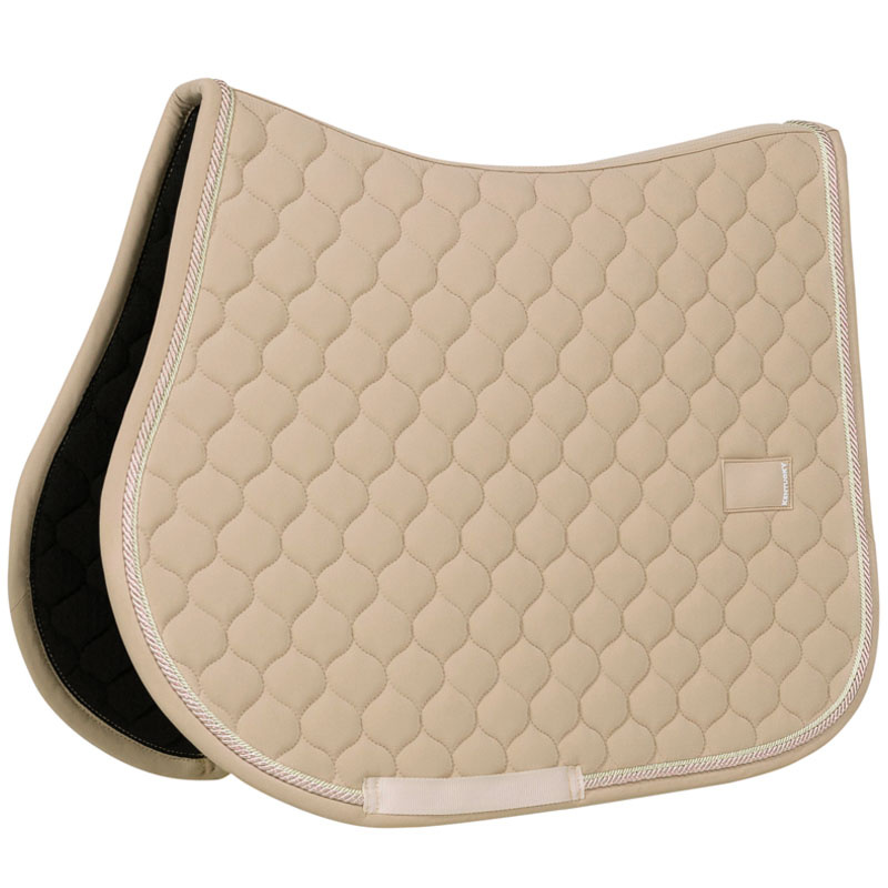 Sjabrak Onion Quilt Rubber Logo Beige