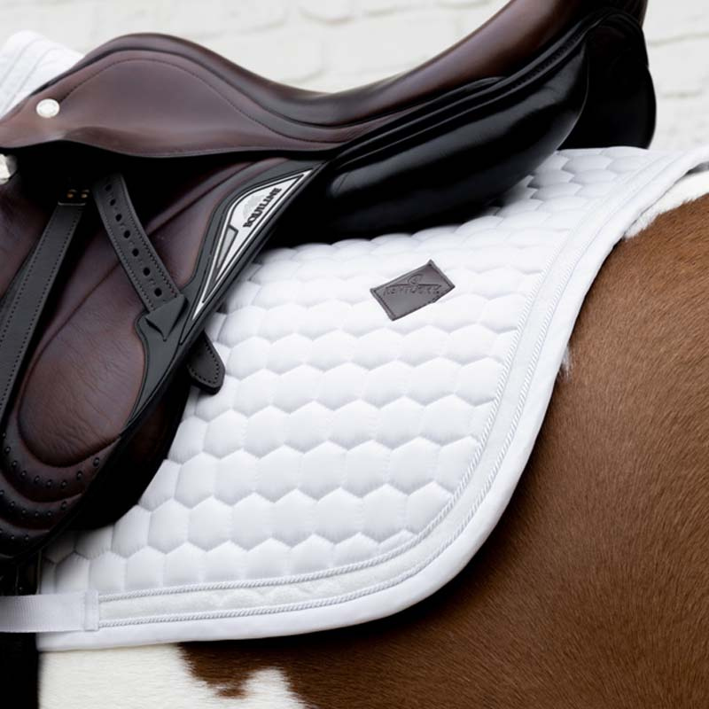 Sjabrak Glitter Band Hvit/Hvit