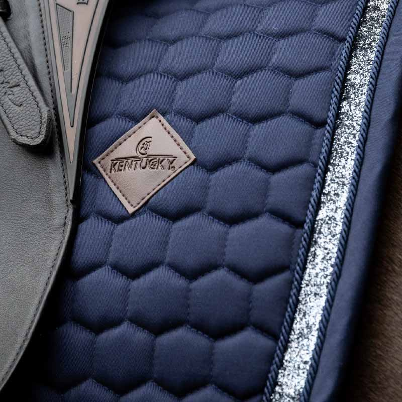 Dressursjabrak Glitter Band Marineblå