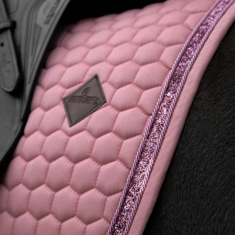 Dressursjabrak Glitter Band Rosa