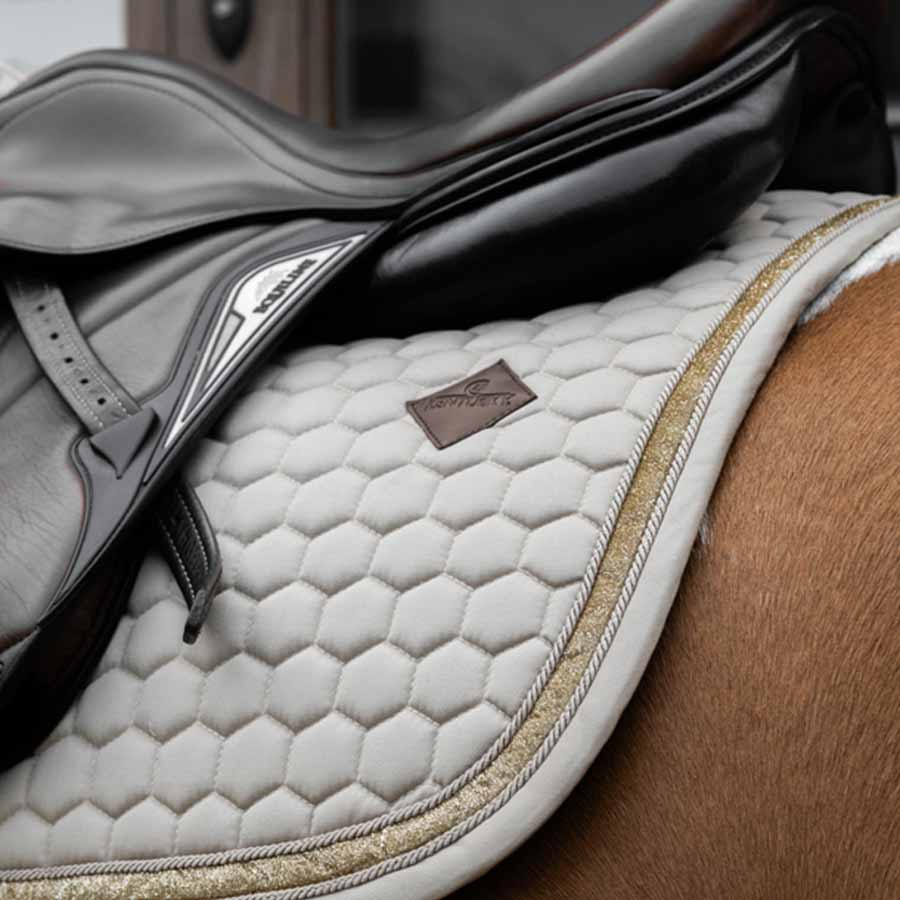 Sjabrak Glitter Band Beige