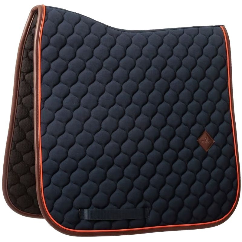 Dressursjabrak Onion Quilt Leather Marineblå