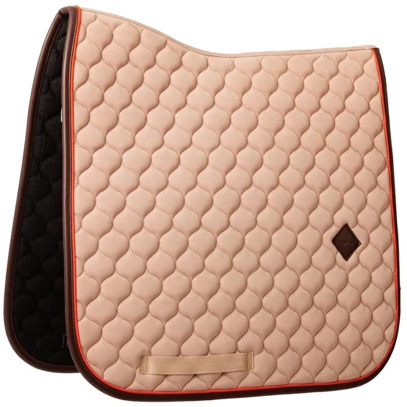 Dressursjabrak Onion Quilt Leather Beige
