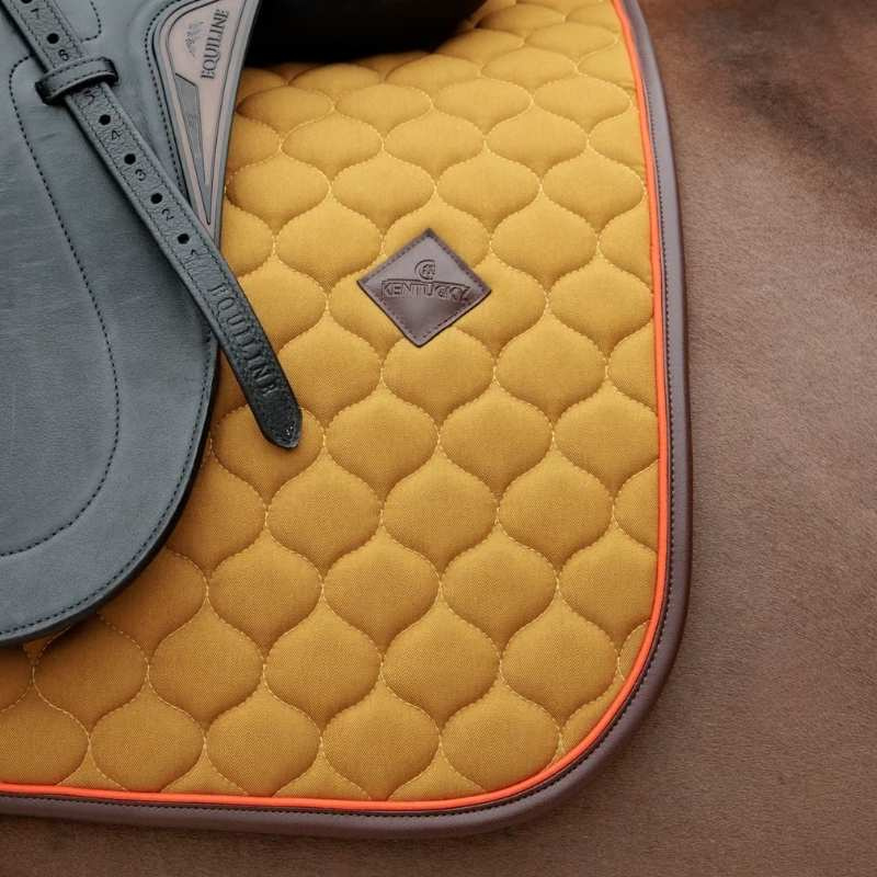 Dressursjabrak Onion Quilt Leather Khaki