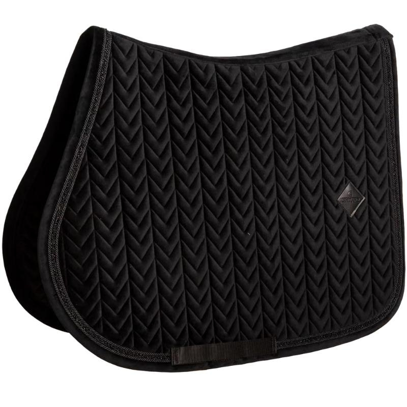 Sjabrak Velvet Mini Pearls Svart