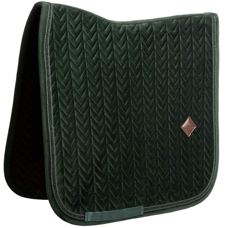 Dressursjabrak Velvet Mini Pearls Grønn