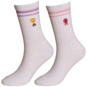 Sokker Ribbon 2-pack Hvit Sokker Ribbon 2-pack Hvit