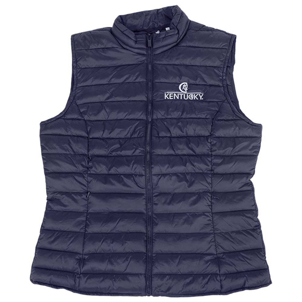 Ridevest Classic Logo Marineblå
