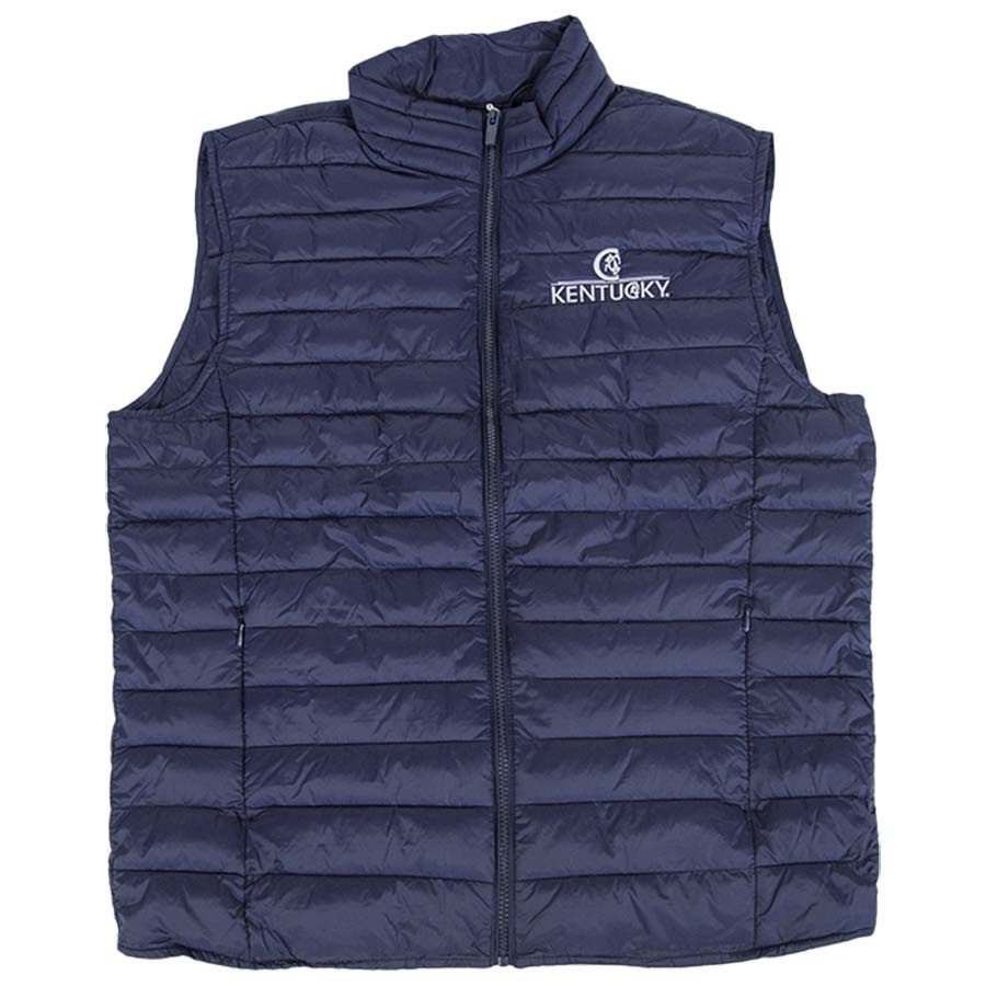 Ridevest Herre Classic Logo Marineblå