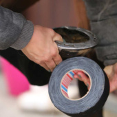 Tesa Tape Svart Tesa Tape Svart