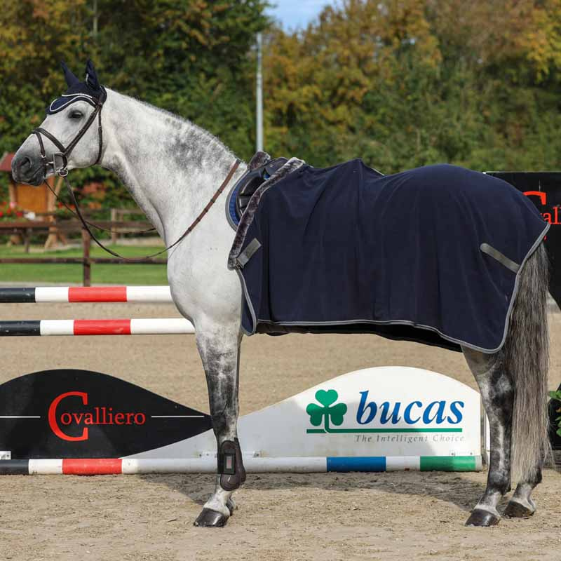 Fleecedekken Show-Line 400 Marineblå