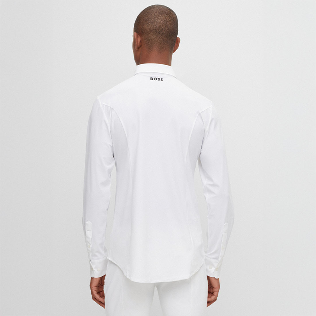 Konkurranseskjorte Herre Norman Hvit