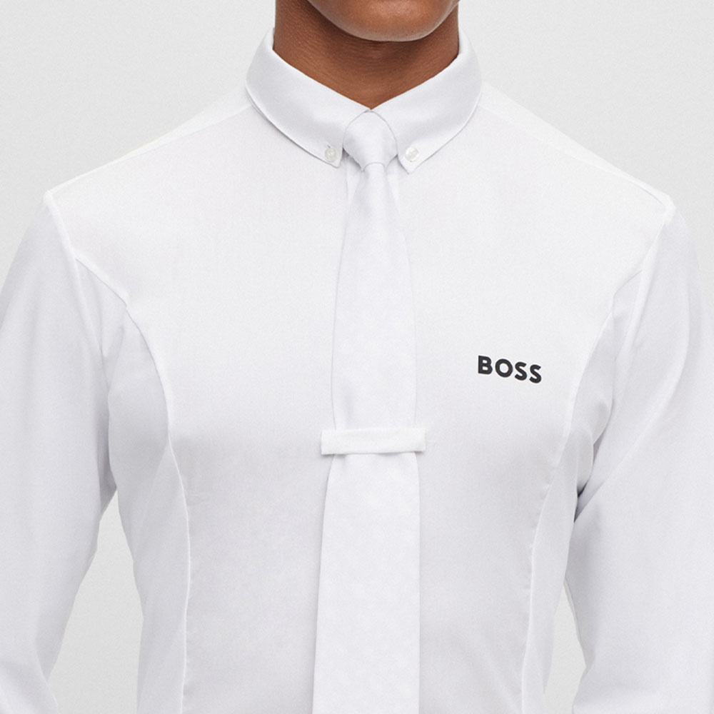 Konkurranseskjorte Herre Norman Hvit