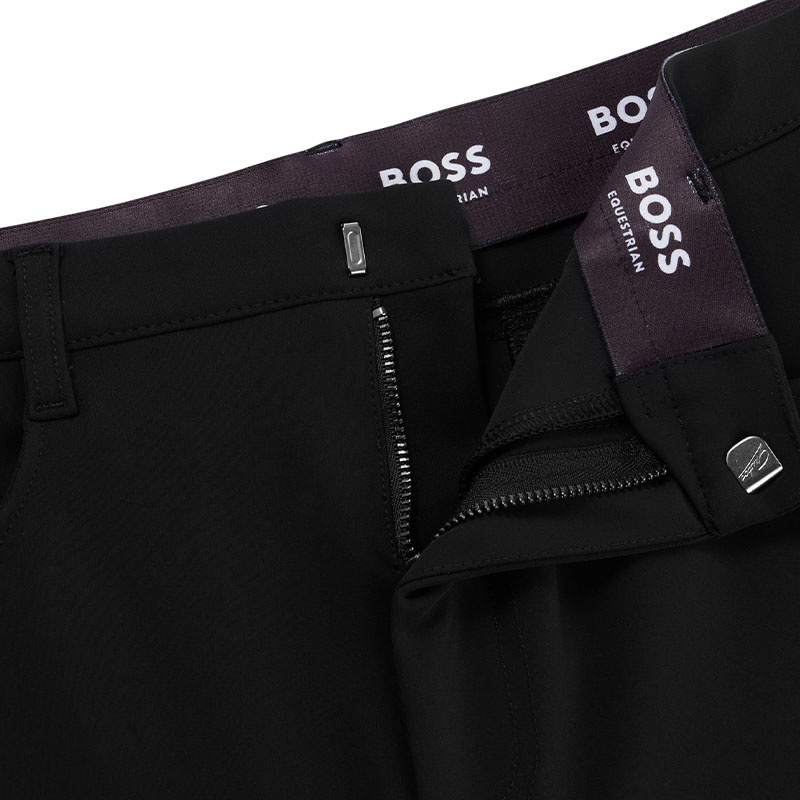 Ridebukse Herre Jim Full Grip Svart