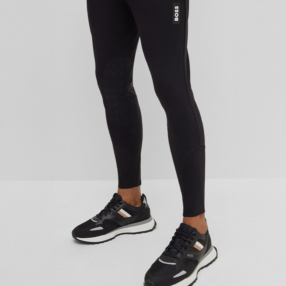 Ridebukse Herre James Knee Grip Svart