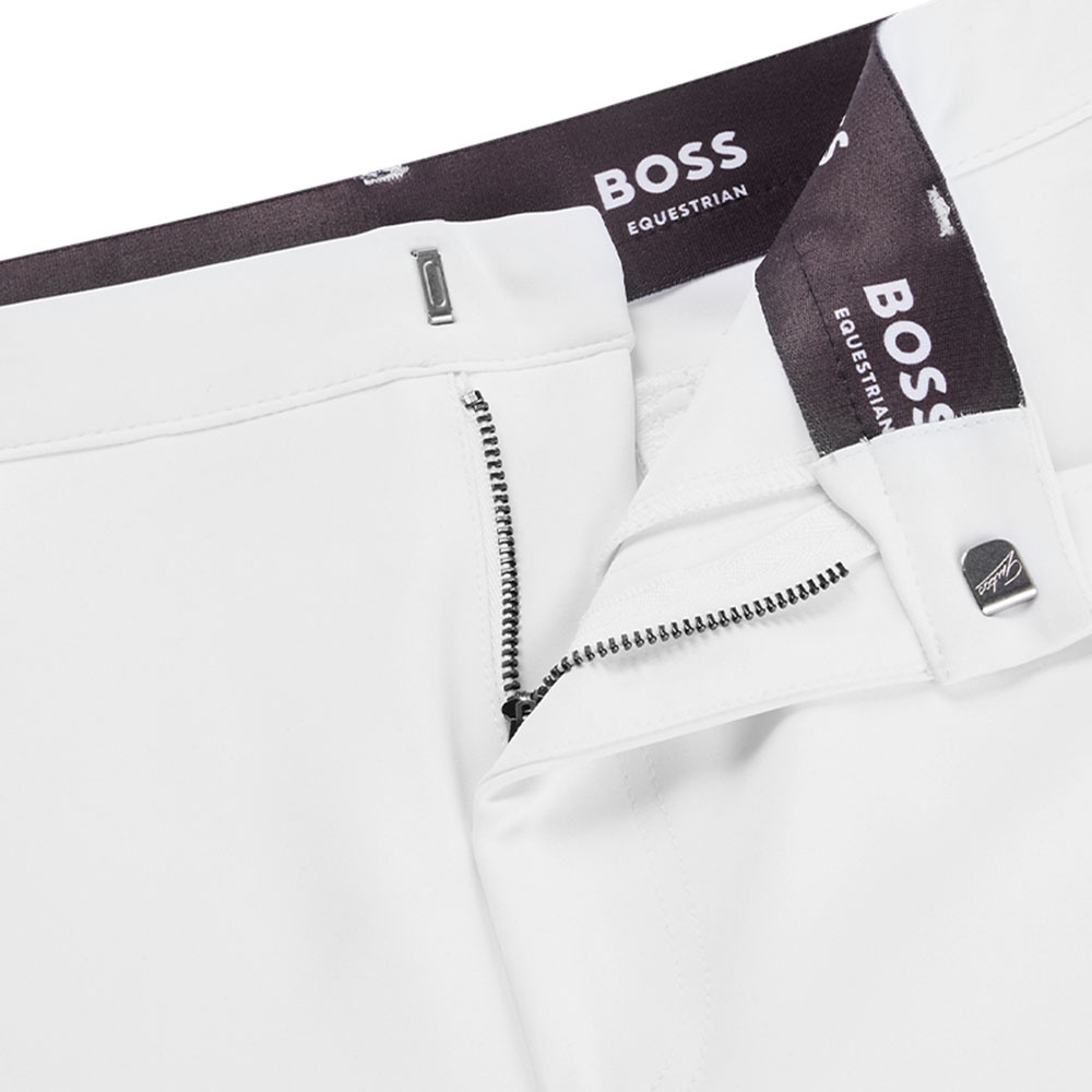 Ridebukse Herre James Knee Grip Hvit