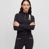 Funksjonstrøye Lia Signature Stripe Svart Funksjonstrøye Lia Signature Stripe Svart
