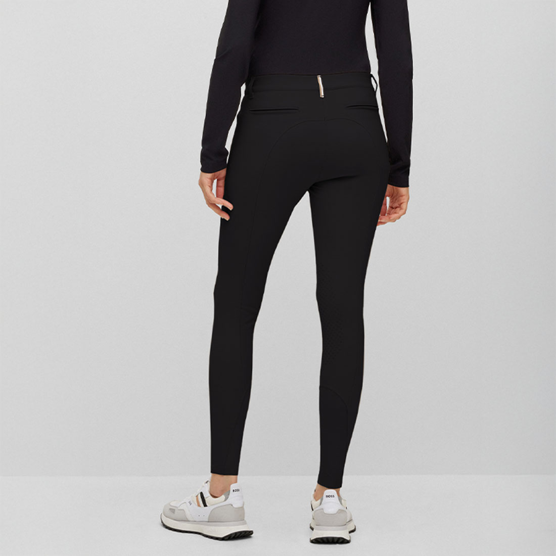 Ridebukse Hazel Knee Grip Svart