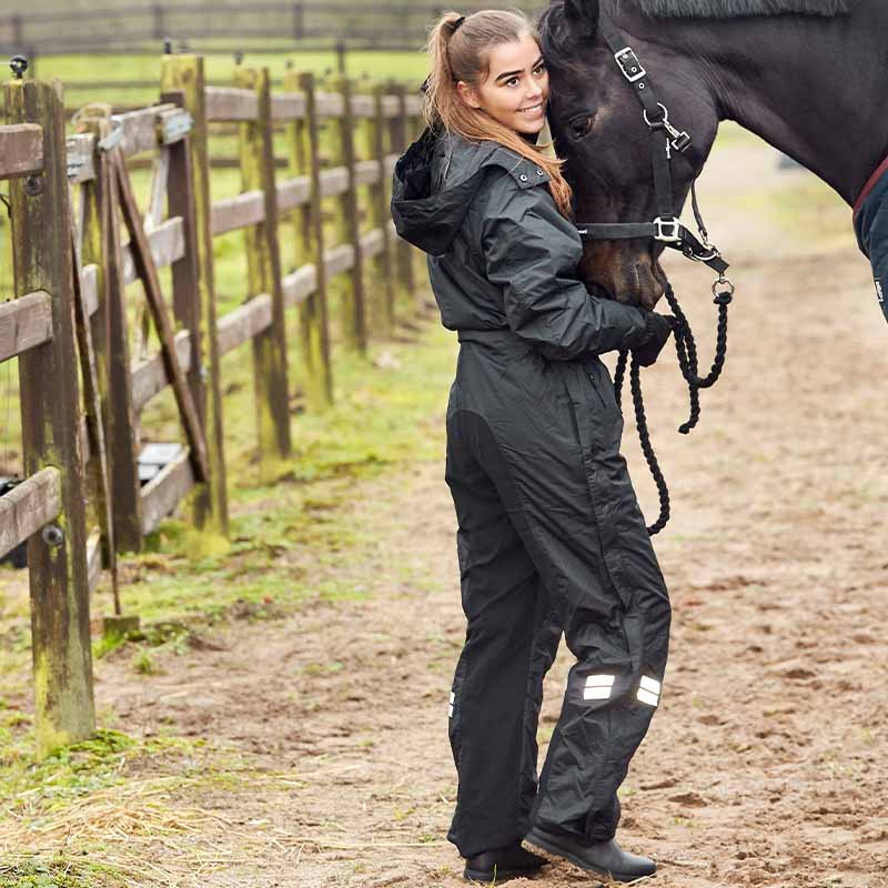 Ridedress Quebec Svart