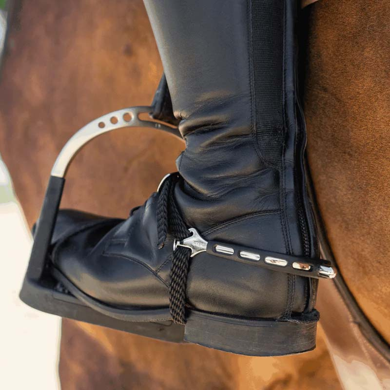 Sporer Ultra Fit Extra Grip 15mm Rounded Svart/Sølv