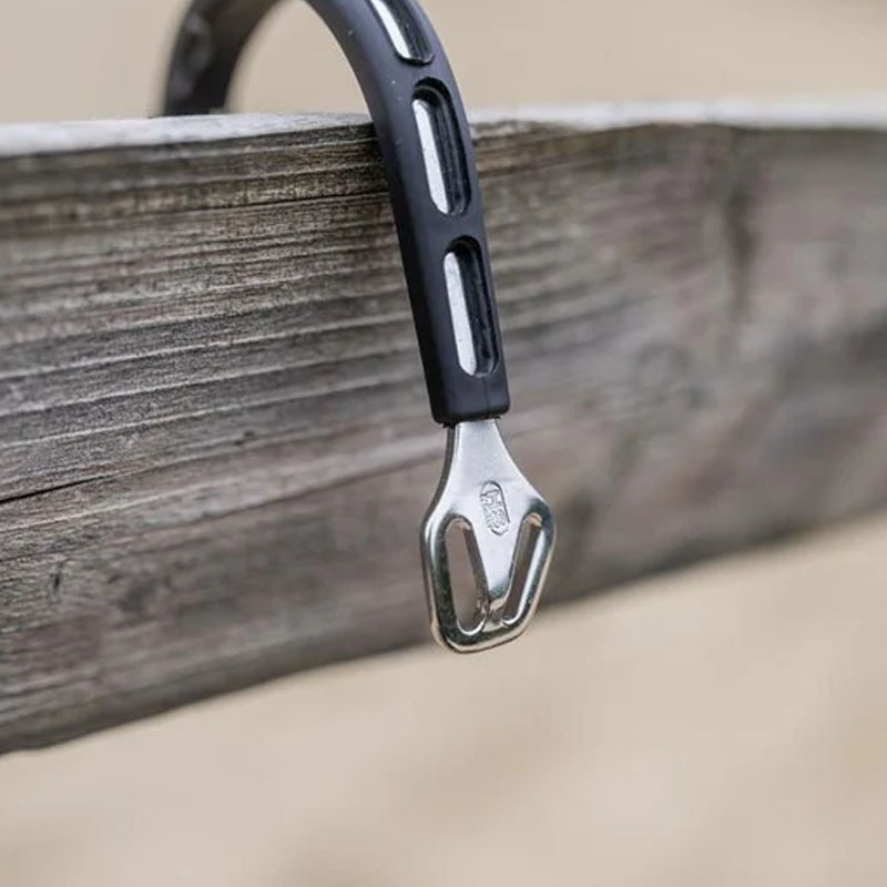 Sporer Ultra Fit Extra Grip 15mm Rounded Svart/Sølv