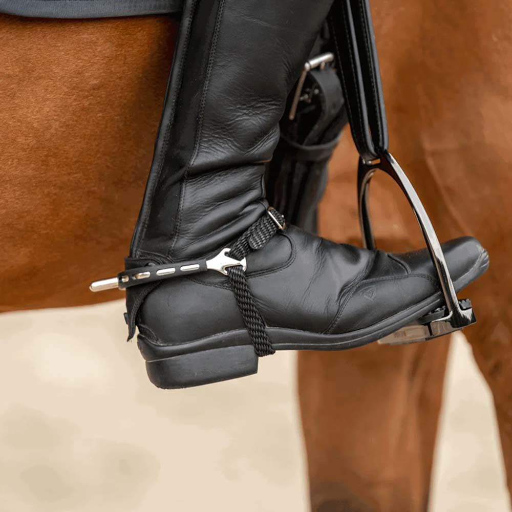 Sporer Ultra Fit Extra Grip 25mm Rounded Svart/Sølv