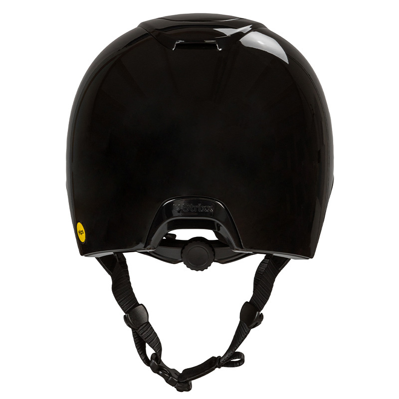 Ridehjelm MIPS Strixx Competition Wide Peak Glossy Svart