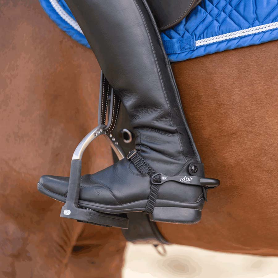 Sporer fairRider 20mm Round Flattened Svart