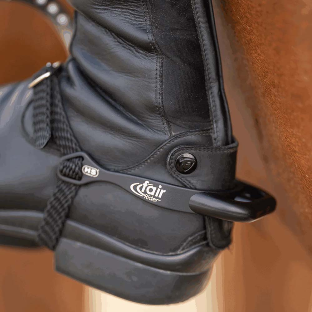 Sporer fairRider 20mm Round Flattened Svart