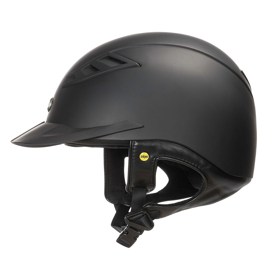 EQ3 Lynx Smooth Top Ridehjelm Svart
