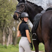 Ridehjelm EQ3 Pardus m. justeringshjul Smooth Top Svart Ridehjelm EQ3 Pardus m. justeringshjul Smooth Top Svart