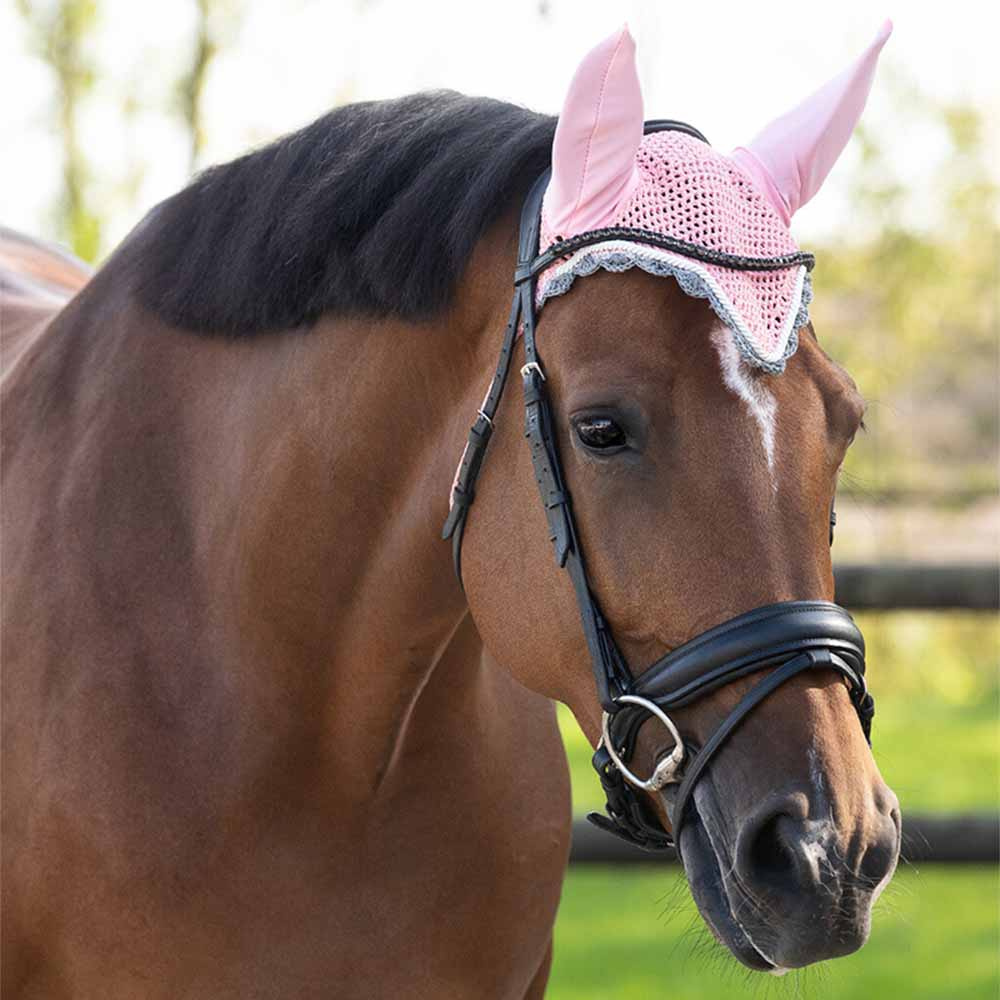 Ørehette Color Rosa/Grå