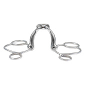 Tredelt bitt Curved 2,5-ring HG Tredelt bitt Curved 2,5-ring HG